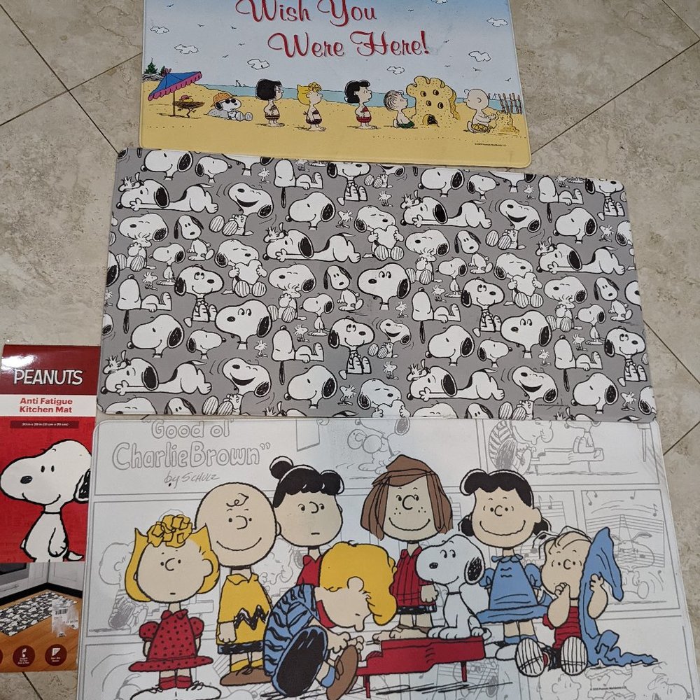Summer Peanuts Snoopy Anti-Fatigue Mats